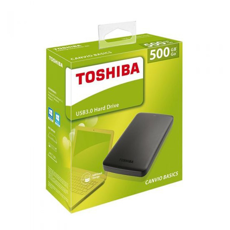 DISQUE DUR EXTERNE TOSHIBA 500GB 3.0 – Perfector Technologie Burkina